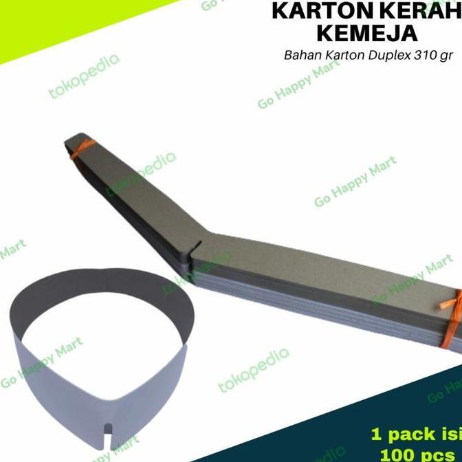 Sentaku- Karton Kerah Kemeja Karton Hanger Celana