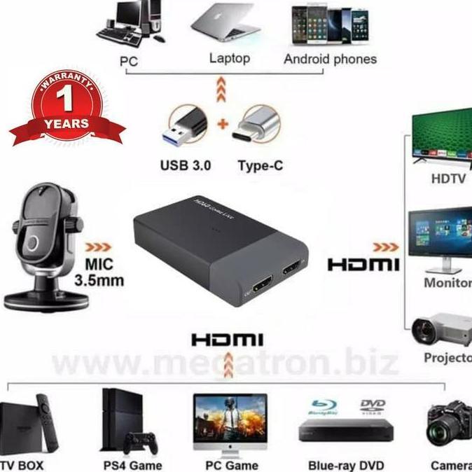 EZcap EZ CAP 261m 261 M HDMI Video Capture HD Game Streaming