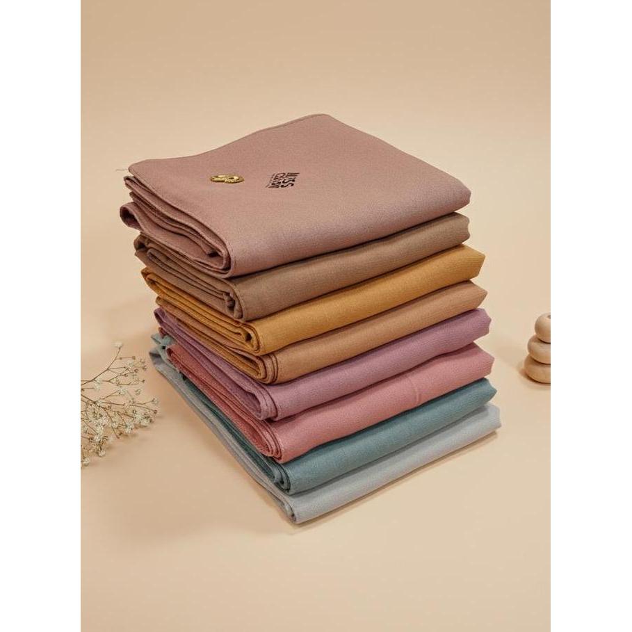 Miss Color Hijab Voal POLOS Premium Basic Scarf Segi Empat 120x120