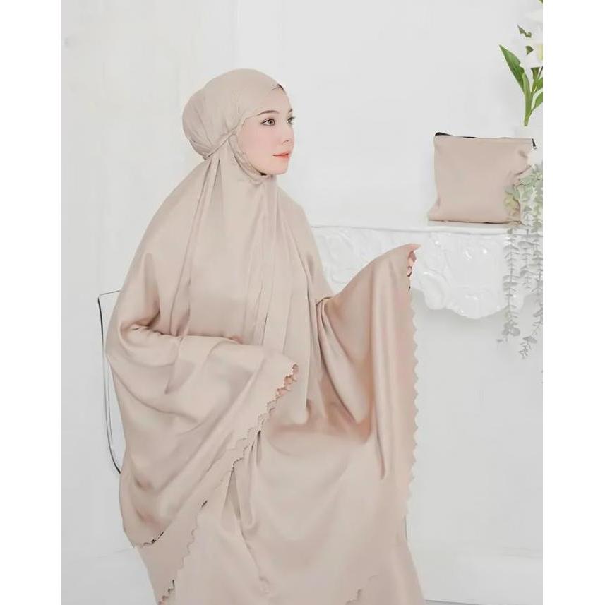 Mukena Sutra Velvet Premium