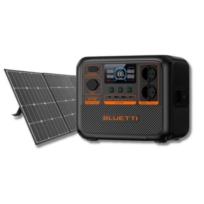 Terlaris Bluetti Ac70P Portable Power Station | 1000W 864Wh + Solar Panel Pv200