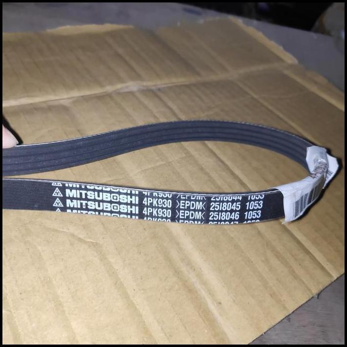 HOT DEAL MITSUBOSHI FAN BELT 4PK930 EPDM TALI KIPAS FANBELT 4PK 930 FORSA 