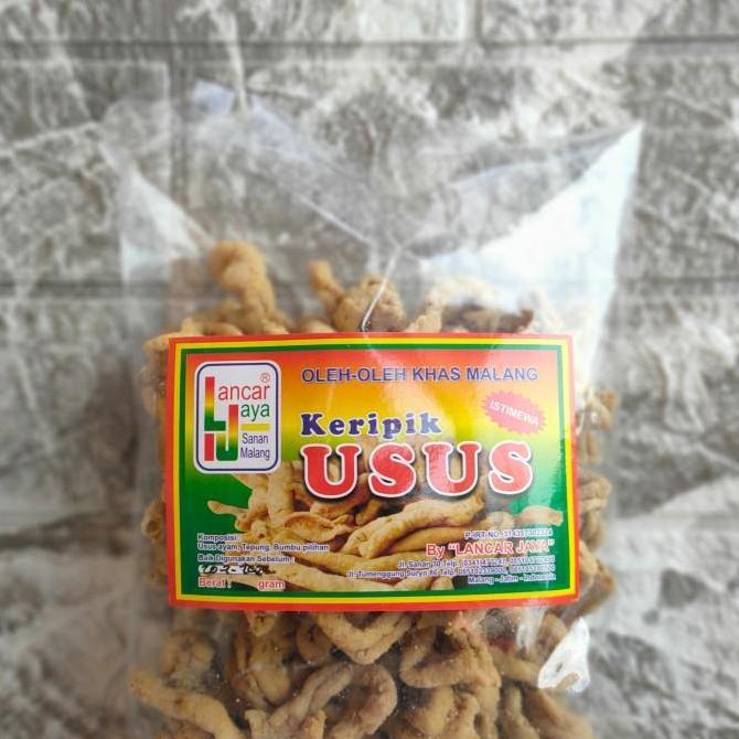 Keripik usus Lancar Jaya