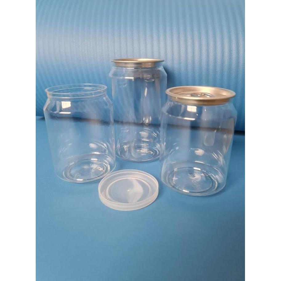 Grosir (Per Dus) Botol Plastik Pet Can 330Ml / Plastic Can 330 Ml / Botol Kopi Susu Sambal