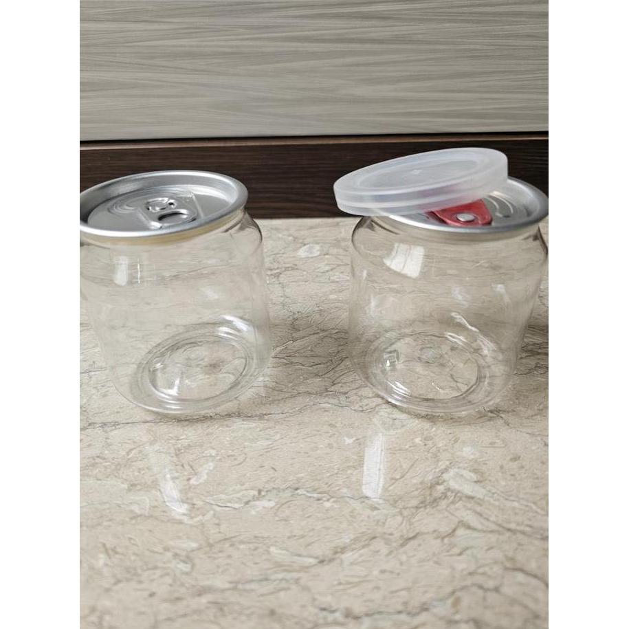 Murah (Per 100Pcs) Botol Plastik Pet Can 200Ml / Plastic Can 200 Ml / Botol Kopi Susu Sambal