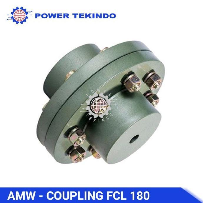 Coupling FCL 180 AMW Sambungan Mesin Dinamo Gearbox Kopel Flexible Coupling