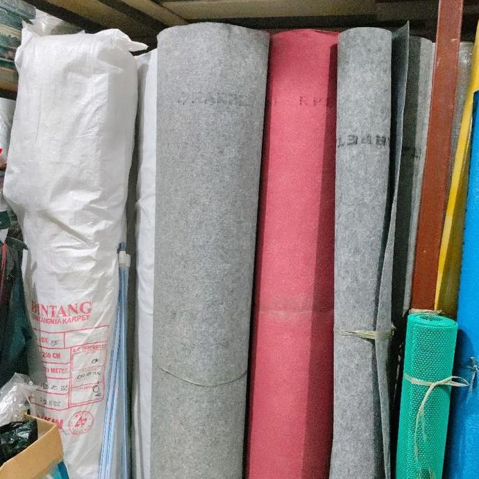 Grosir Karpet Bludru Polos Meteran Bintang [ 1Roll ]