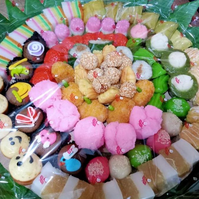 kue tampah jajanan pasar biasa ukuran kecil paket hantaran GS