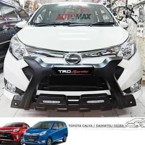 Tanduk Depan Mobil Avanza / Xenia 2004 - 2025 Model Luxury X Bahan Plastik Abs Terbatas