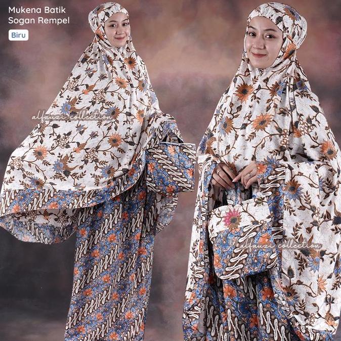 Mukena Bali Daun Putih