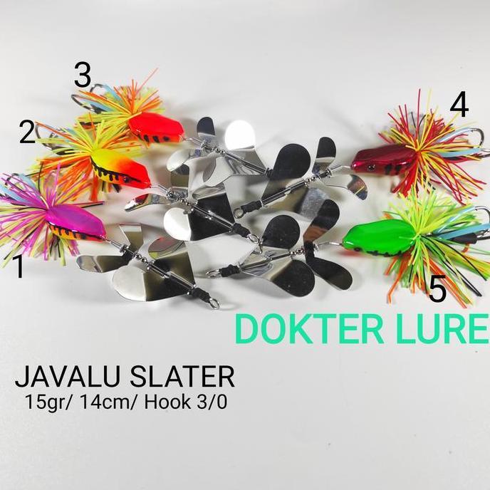 LURE Slash Bait JAVALU SLATER 15gr 14cm Umpan Casting Gabus Toman