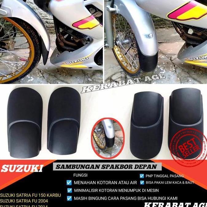 Promo Aksesoris satria fu 150 Sambungan Spakbor depan satria fu Diskon