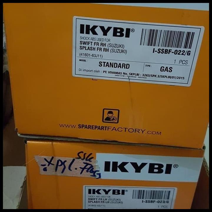 TERLARIS IKYBI SHOCK BREAKER DEPAN SUZUKI SPLASH / SWIFT 