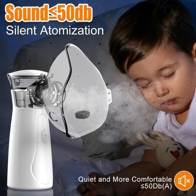 CLEARANCE SALE - Momwell N1 Nebulizer Portable Alat Nebulizer Anak Untuk Terapi Pernafasan Nebulizer
