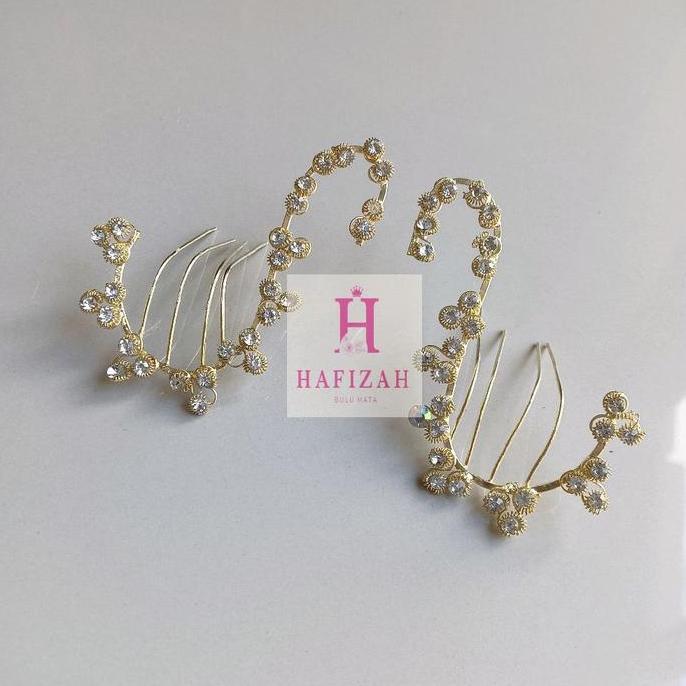 HAFIZAH Sepasang Centung S Jogja untuk Anak Menari & Fashion Show Aksesoris Paes Ageng Fleksibel Pen