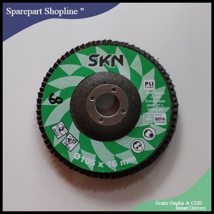 TERLARIS AMPLAS SUSUN TUMPUK MATA GERINDA GURINDA BESI FLEKSIBEL FLAP GRIT 60