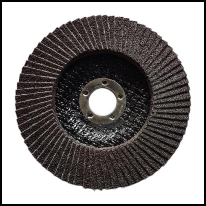 HOT DEAL AMPLAS SUSUN TUMPUK MATA GERINDA GURINDA BESI FLEKSIBEL FLAP GRIT 100 