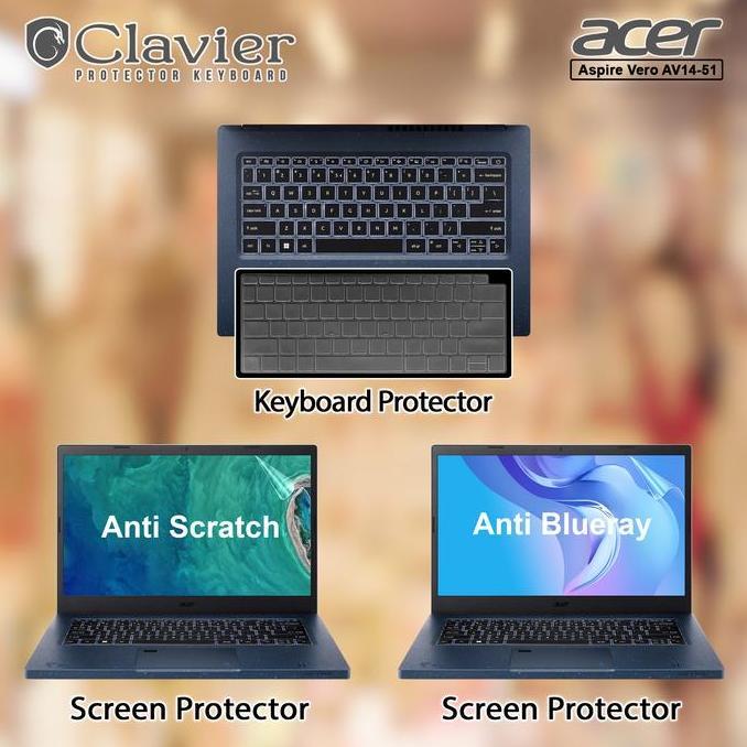 Keyboard Screen Protector Garskin Laptop Acer Aspire Vero AV14-51-59QK