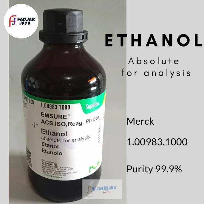 TERMURAH - ethanol absolut pro analis repack 250ml