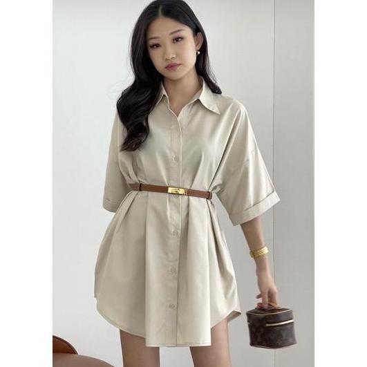 Kunura- Belt Bkk Semi Kulit / Belt Kelly Ikat Pinggang Wanita Kulit