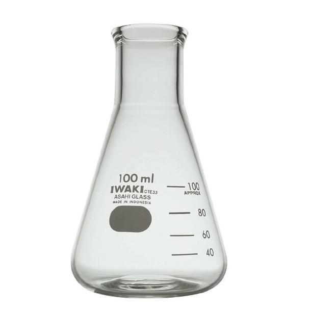 TERBARU - erlenmeyer 1000 ml iwaki labu titrasi erlen meyer 1000ml erlenmeyer 1L