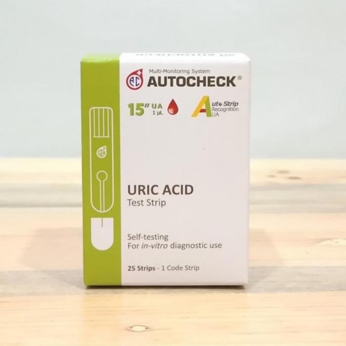 BEBAS ONGKIR - Strip asam urat autocheck/refill strip Autocheck asam urat/Autocheck