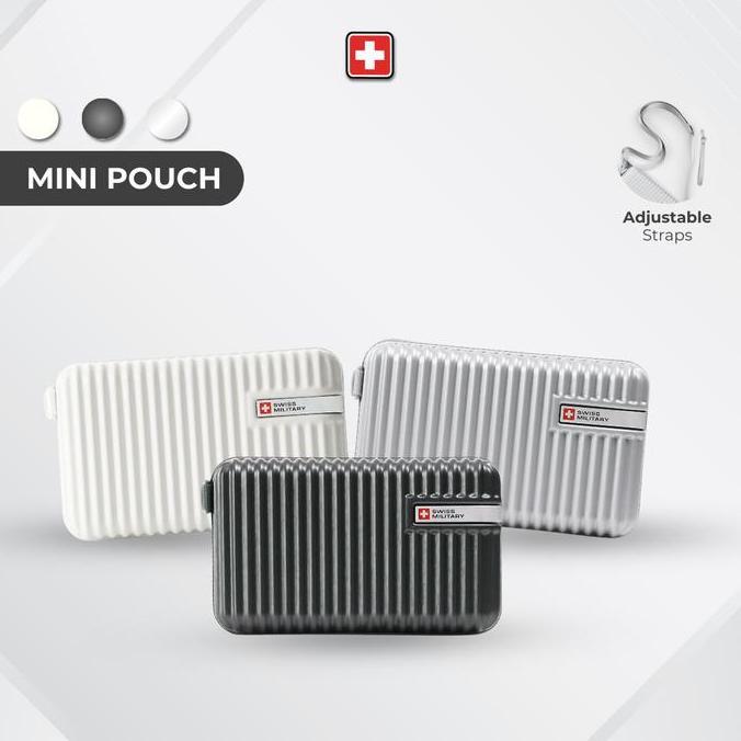 PROMO - Swiss Military Hardcase Mini Pouch - Tas Traveling