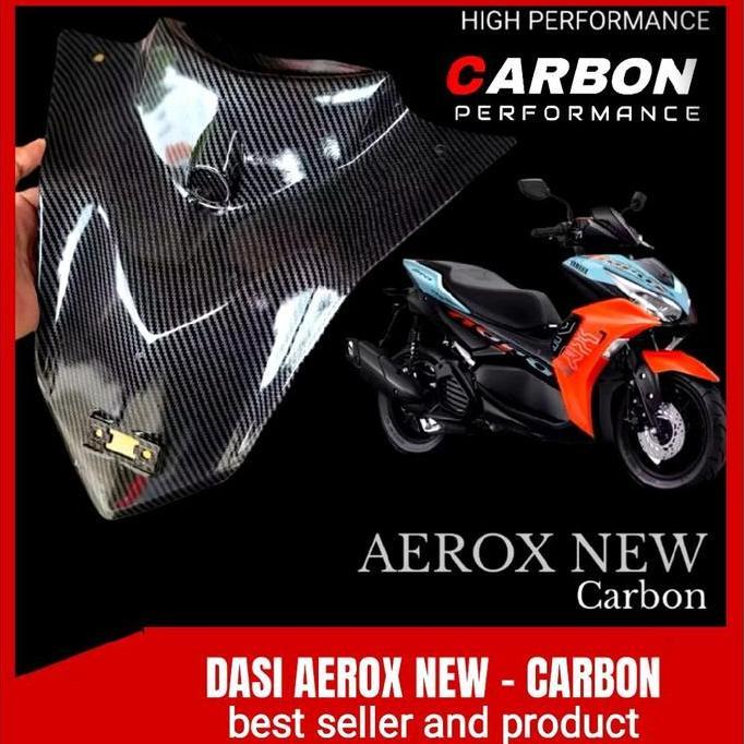 Dasi Aeorx New Carbon Glosy / Dasi Aerox Connected Carbon Celup Black Motor Motorcycle