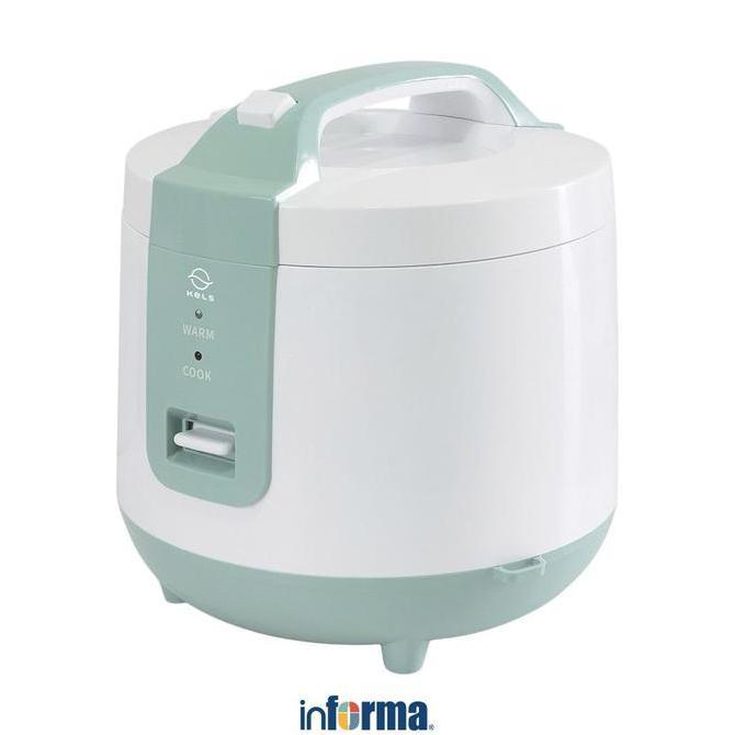 Kels 1.8 Ltr Rice Cooker - Hijau