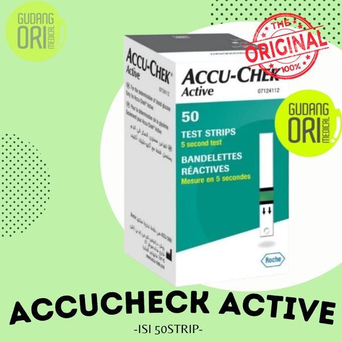 Strip Accucheck Active / Accu Check / Accucheck / Accu Check Active