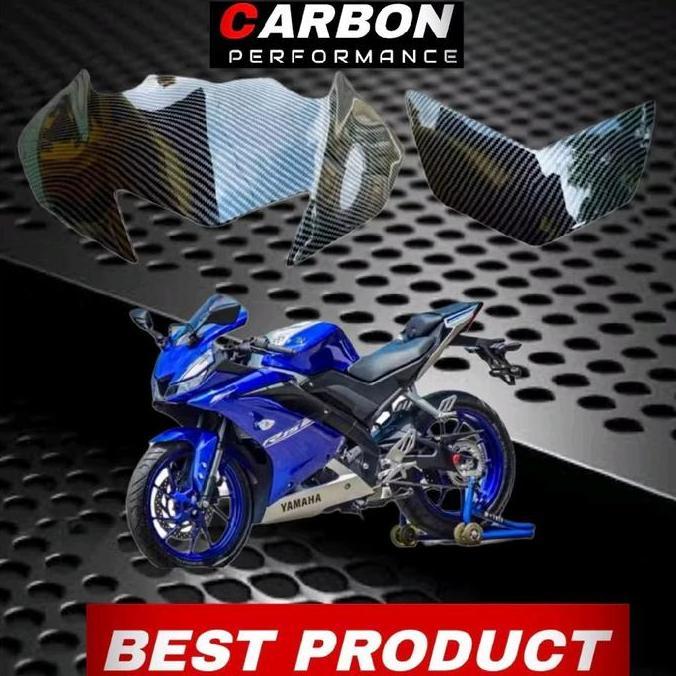 Cover Keapala Depan R15 V4 Carbon / Cover Lampu R15V4 R15M Carbon Variasi R15 V4 Carbon Aksesoris R1