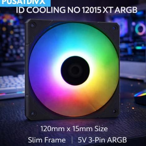 HARGA DISC - ID COOLING NO 12015 XT 12CM ARGB RGB KIPAS ID-COOLING NO-12015-XT CASE