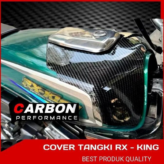 Cover Tangki Rx King Carbon Kip / Cover Tangki Rx King Carbon Pelindung Tangki Rx King Carbon Varias