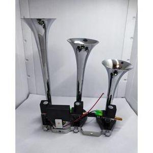 NOICHERS SPR Klakson Telolet 3 Corong Angin 12 Volt dan 24 Volt Klakson Angin Kendaraan Truk Bus