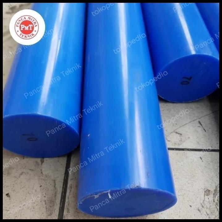 HOT DEAL NYLON BIRU BATANGAN 100MM X 25CM / NYLON PE ROD BIRU BATANGAN 