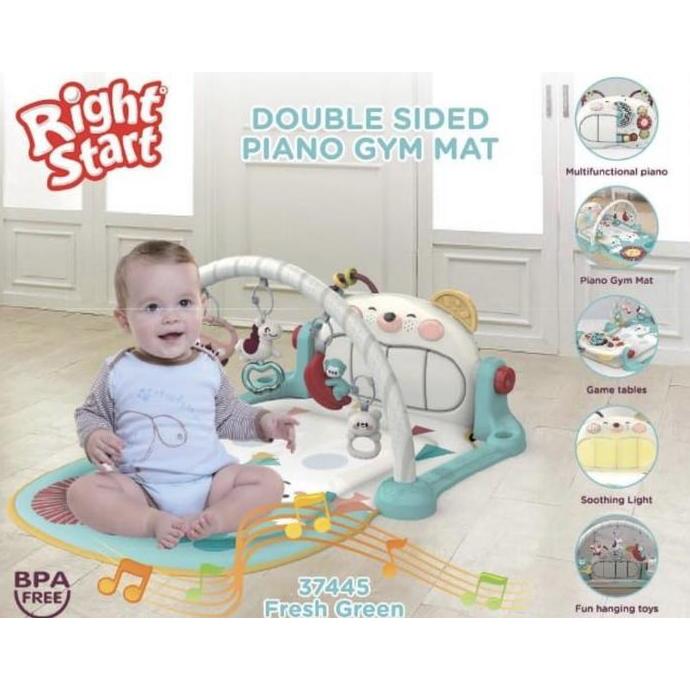 URCHILEST Right start double sides piano gym mat playgym