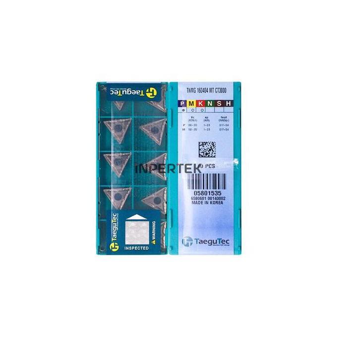 GUNMED Insert TNMG 160404 MT TAEGUTEC Insert Bubut TNMG 16 04 04 TNMG160404