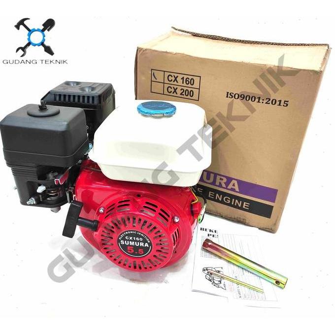 VIST Engine 5.5HP GX160 SUMURA 4Tak Mesin Penggerak Bensin Serbaguna 5,5 HP