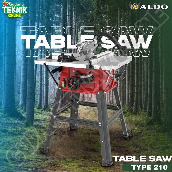 RXT Table Saw 8" ALDO 210 / Table Saw 8Inch 210 ALDO - Mesin Gergaji Meja 8 inch ALDO