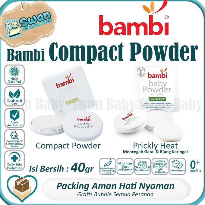 BAMBI BABY COMPACT POWDER BAYI BEDAK / BEDAK BAYI