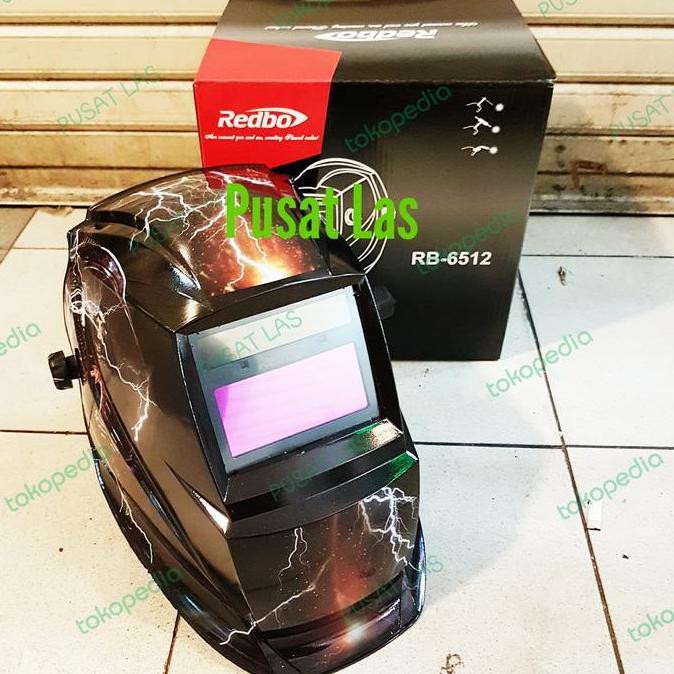 Saldatura- Kedok Las Otomatis Helm Las Otomatis Redbo