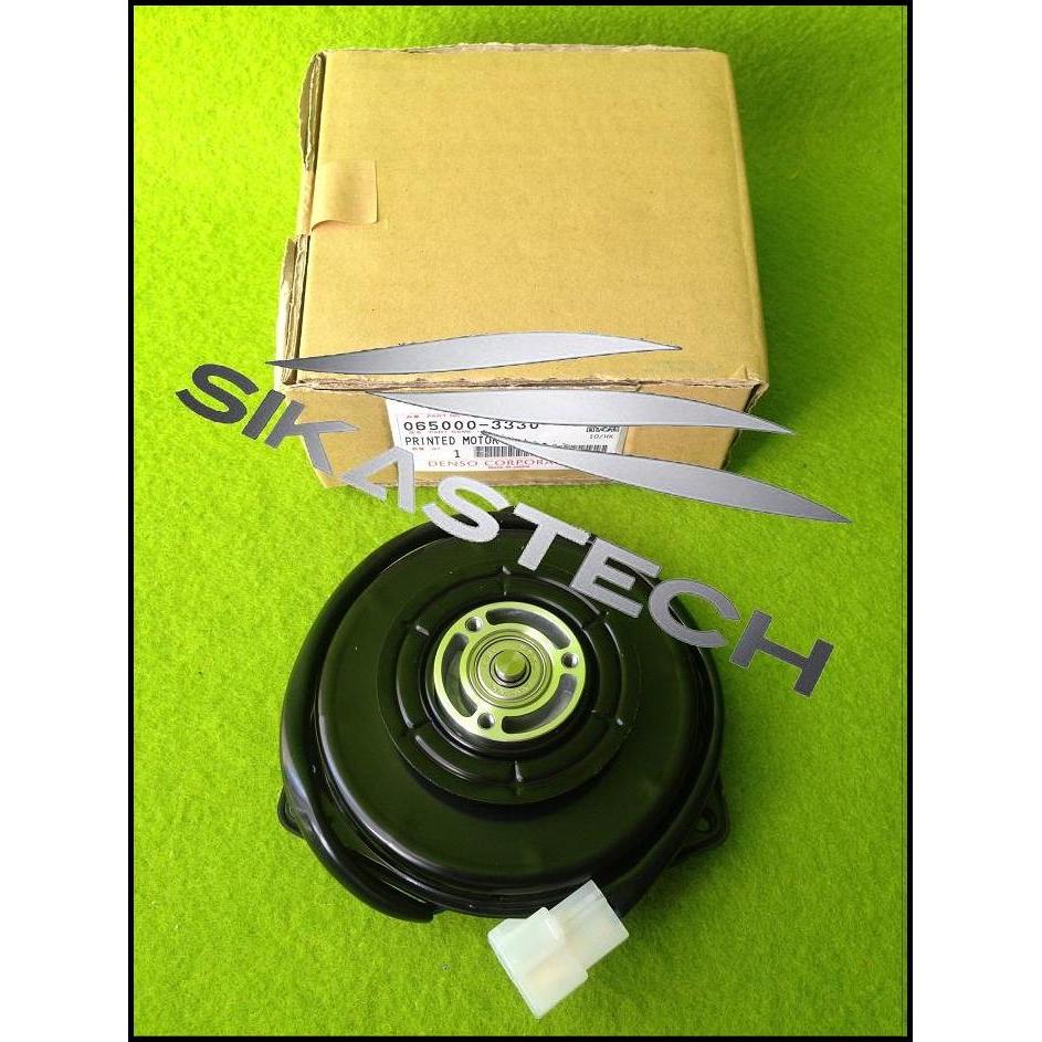 DISKON MOTOR EXTRA FAN DINAMO KIPAS KONDENSOR AC TOYOTA STARLET SOLUNA DENSO 