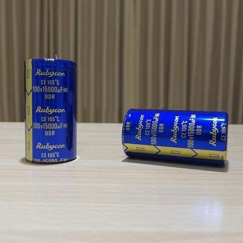 KAPASITOR ELCO 15.000UF/100V ( 15,000 MIKRO / 100 VOLT / CAPACITOR ELKO 15000 MICRO / 100VOLT / 15.0