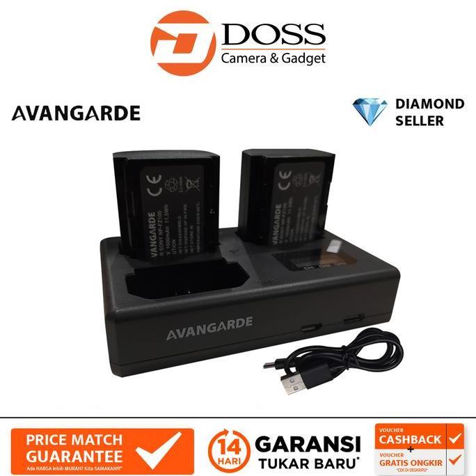 Nascosta- Avangarde Battery Np-Fz100 + Dual Charger / Np Fz100 For Sony