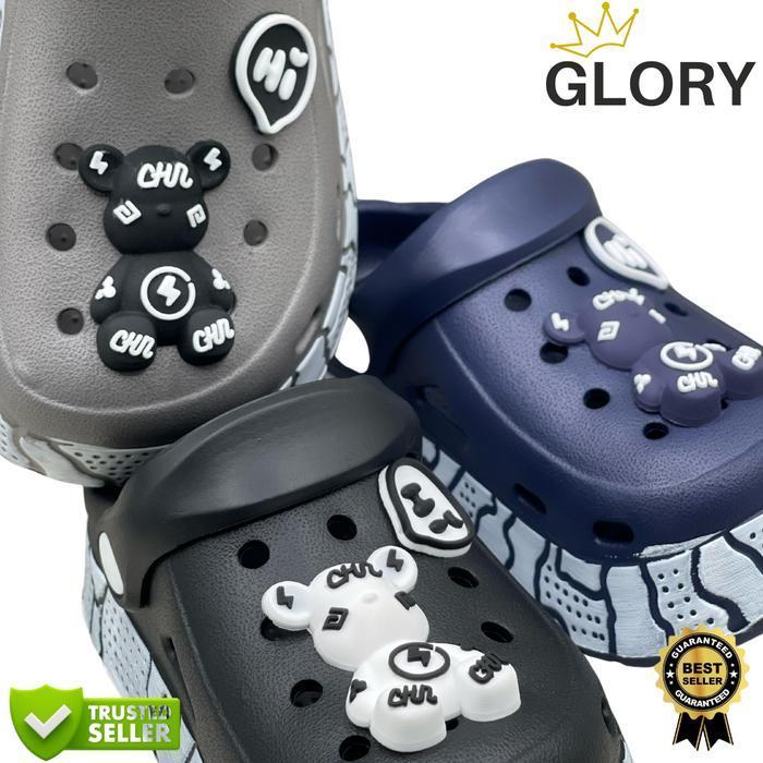 Bisa Cod - Sandal Baim Sandal Bapau Anak Anak Impor Karakter Keren Sandal Bakpao Size 24-35 Bahan Ev