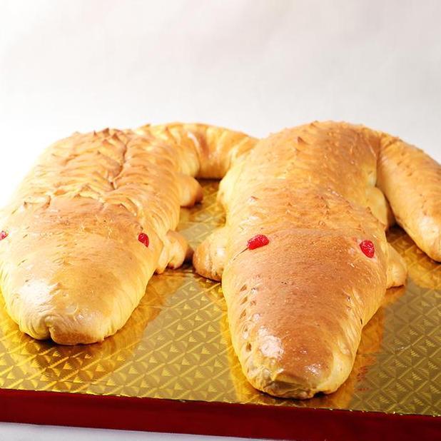 ROTI BUAYA BESAR (2 BESAR) / SESERAHAN PERNIKAHAN ADAT BETAWI