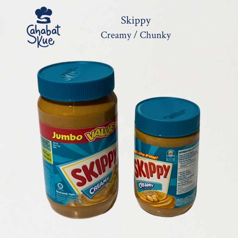 Stockready Skippy Chunky/Creamy (500Gr/1Kg) - Selai Skippy Peanut Butter