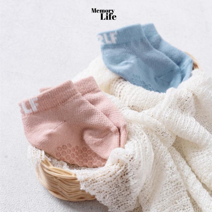 Bisa Cod - Memorylife - Cozy Toes | Bundle Isi 3 Pasang Kaos Kaki Bayi Anak Low Toe Newborn Socks Lu