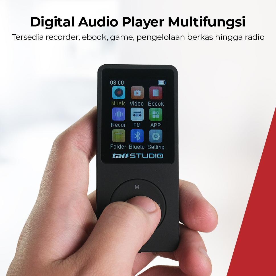 Rw Taffstudio Mp3 Digital Audio Player 1.8 Inch Mp3 Player Digital Mp3 Mini