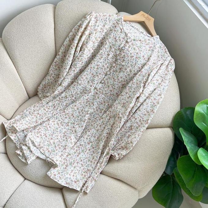 HANA BLOUSE | Long hana | blouse motif lucuu| floral blouse